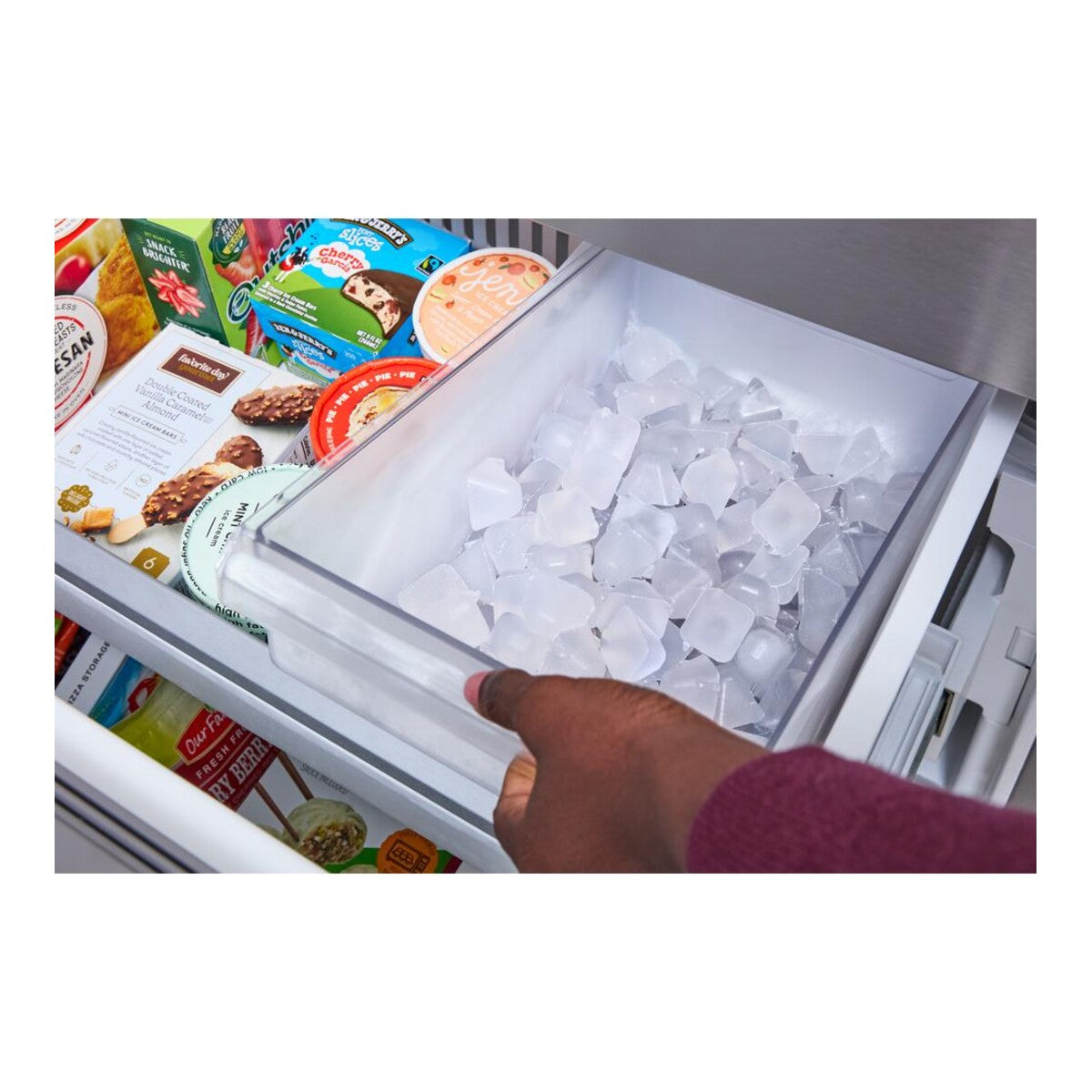 36-inch Wide True Counter Depth 4-Door French Door Refrigerator - 22 cu. ft.