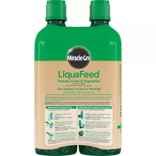 Miracle-Gro 16 Oz. LiquaFeed Tomato, Fruits & Vegetables Plant Food
