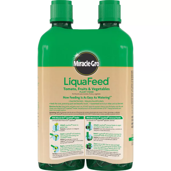 Miracle-Gro Tomato & Vegetable Plant Food – 16 Oz Liquid Feed