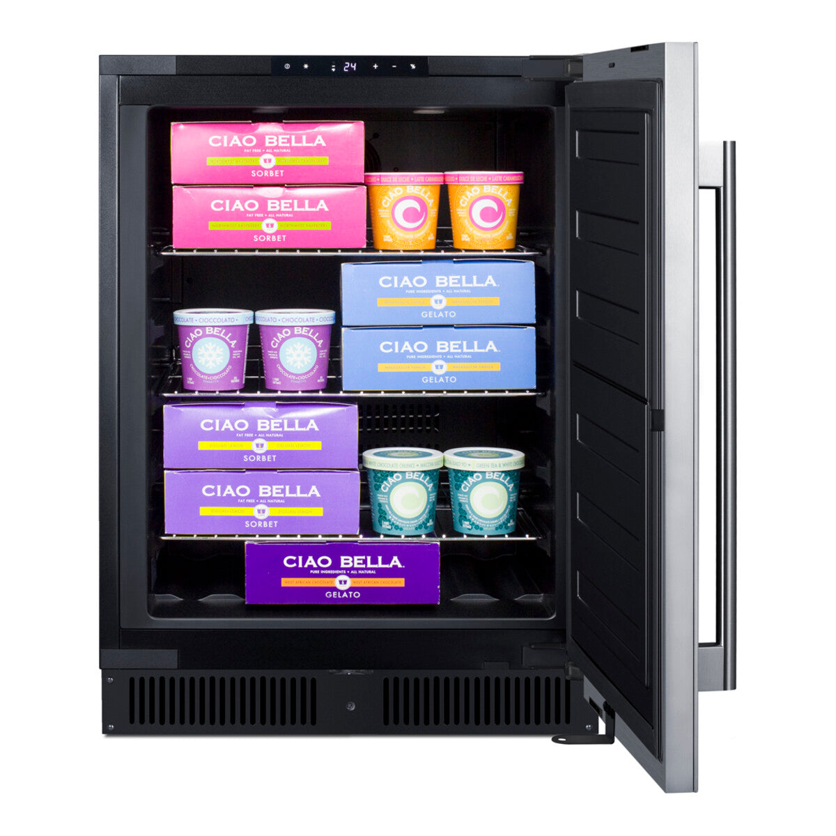 24" Wide Built-In All-Freezer