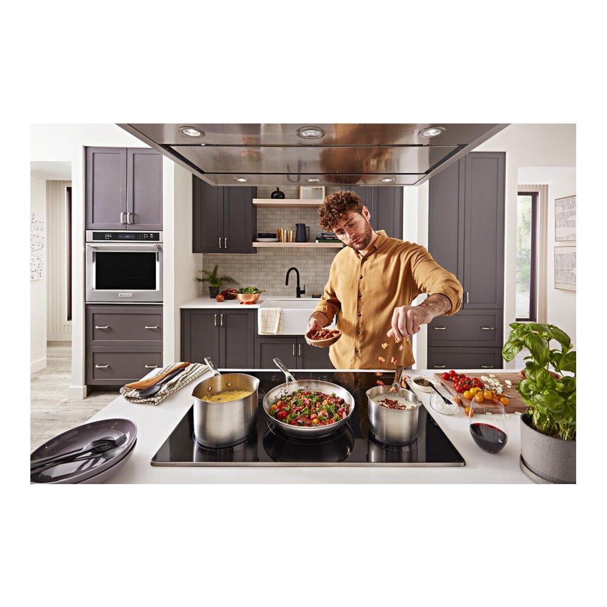 30-Inch 5-Element Sensor Induction Cooktop