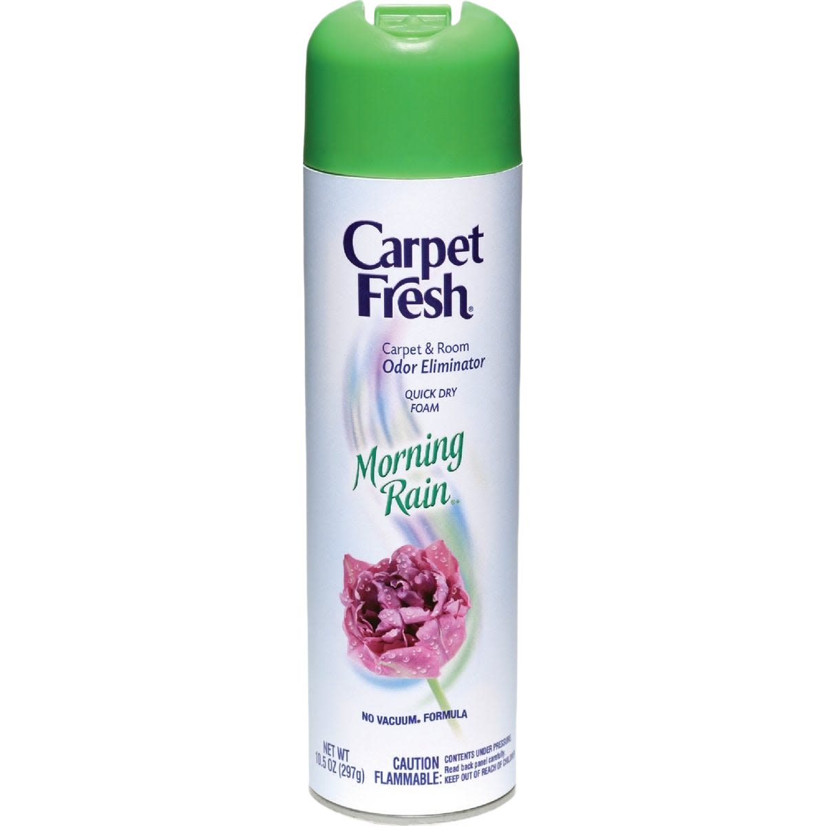 Foaming carpet refresher with Morning Rain scent for quick-dry odor elimination in floor cleaning products collection