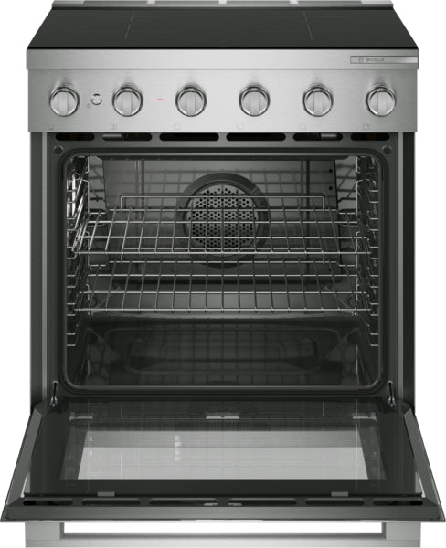 500 Series, Induction freestanding range, 30'', Stainless Steel