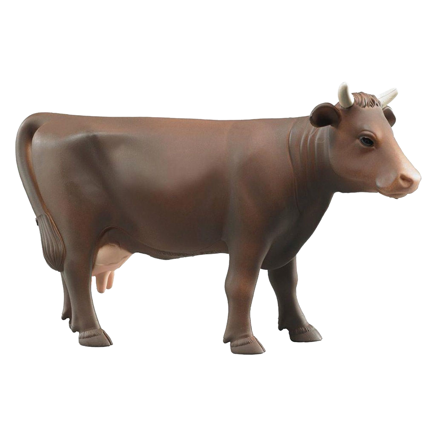 Brown toy cow figure with realistic details for Vehicles & Remote Controlled Toys and Bruder Toys collections