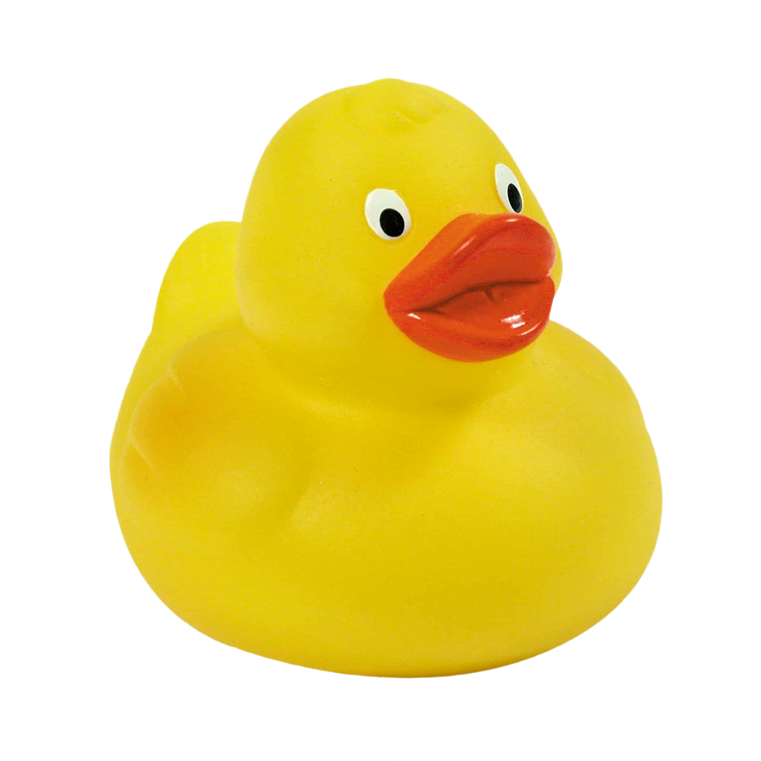 Bright yellow rubber duck with orange beak, perfect for bath time fun in Toys & Games and Pretend Play collections under $50