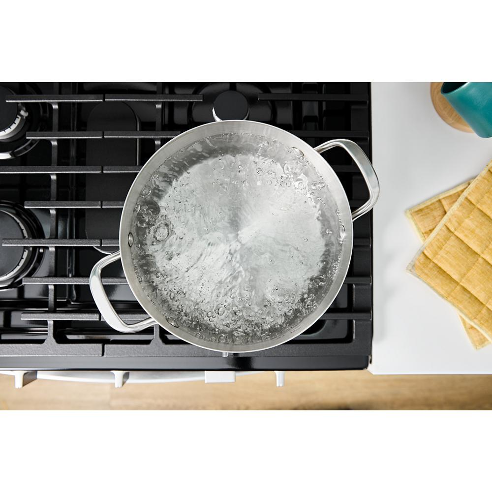 30-inch Gas Range with Crispy Mode and Griddle Zone