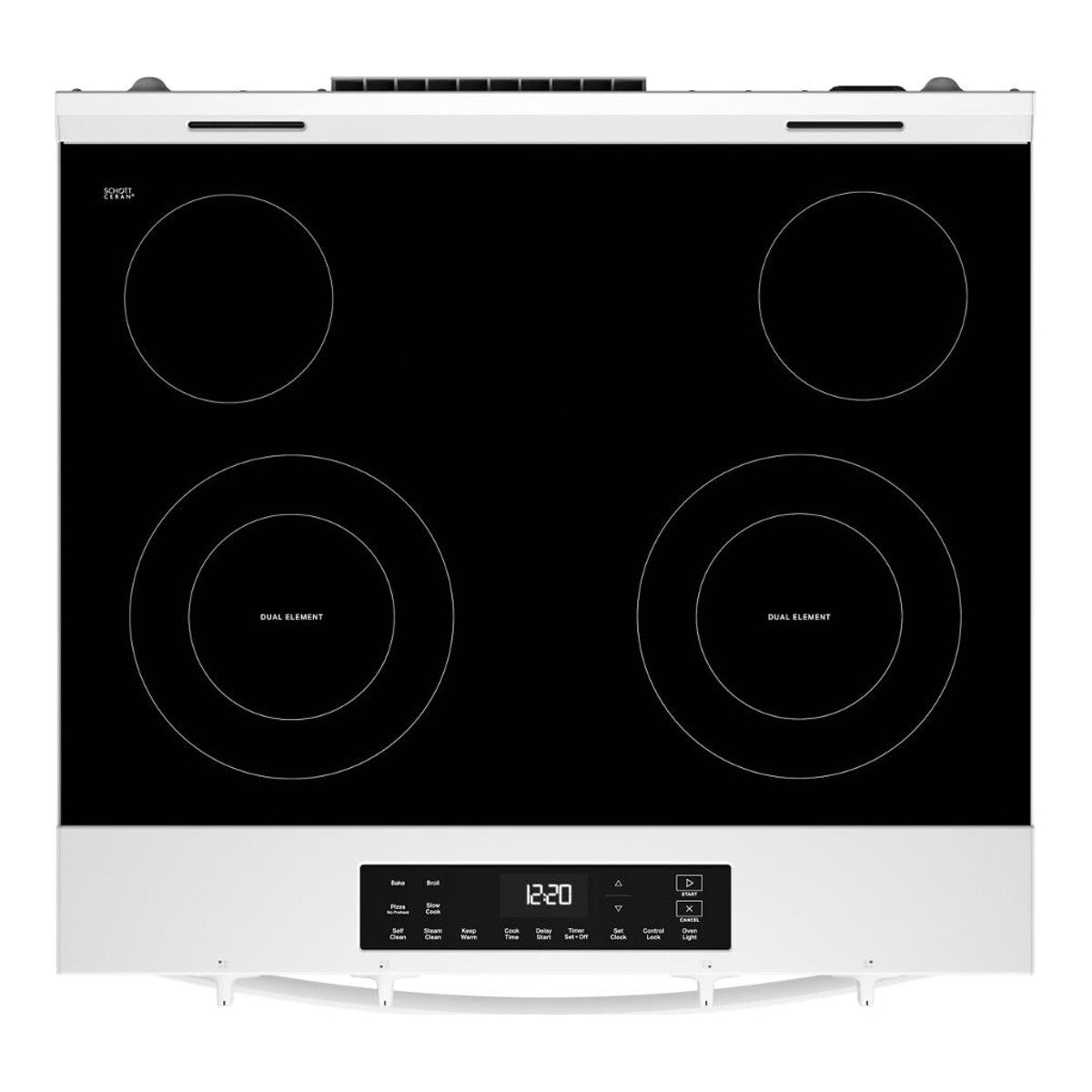 30-inch Electric Range with No Preheat and Slow Cook Modes
