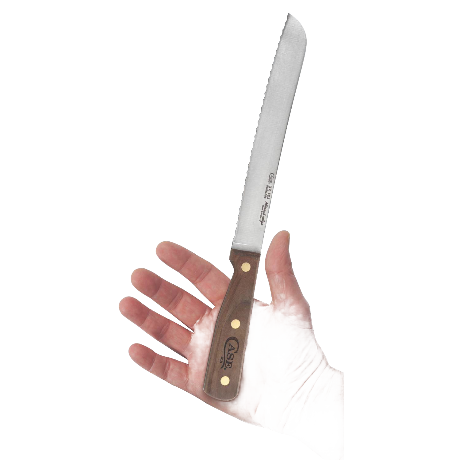 8-inch bread slicer knife with wooden handle and stainless steel blade, kitchen utensils under $50 collection