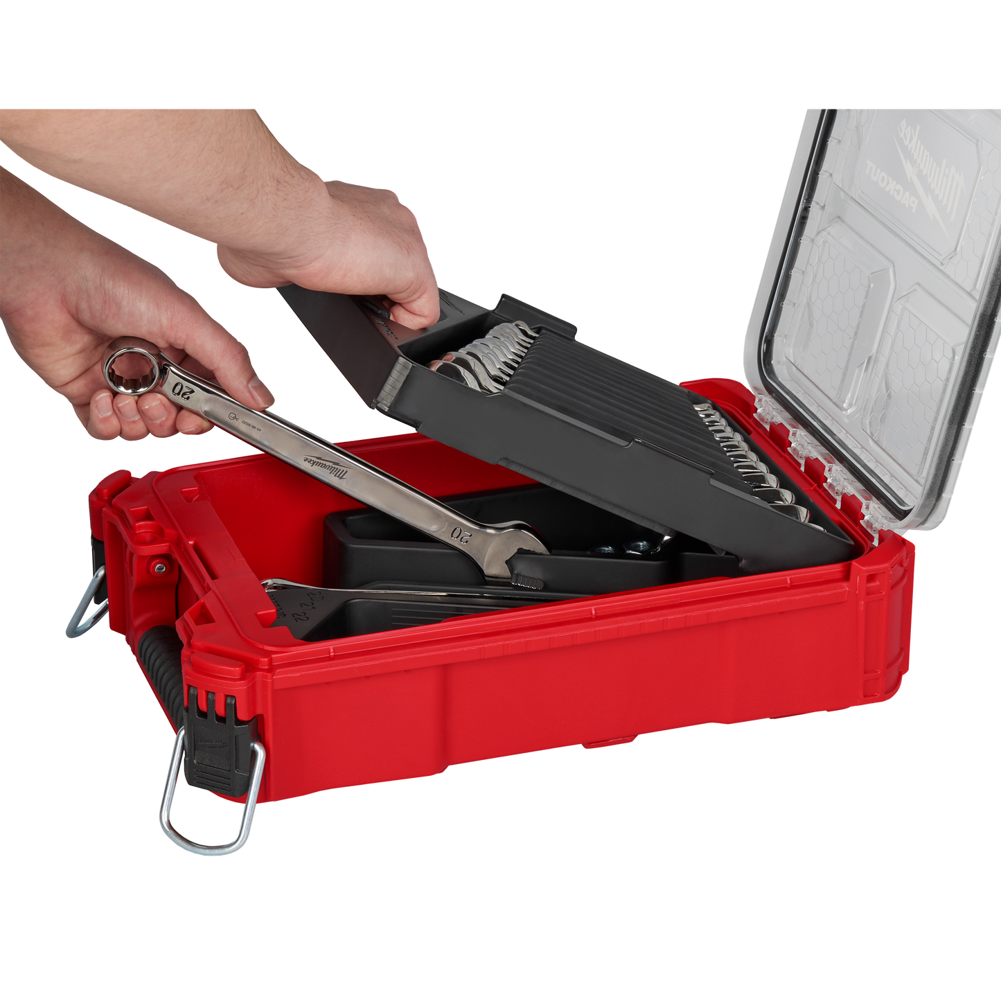 Milwaukee 15pc Metric Combination Wrench Set with PACKOUT™ Compact Organizer
