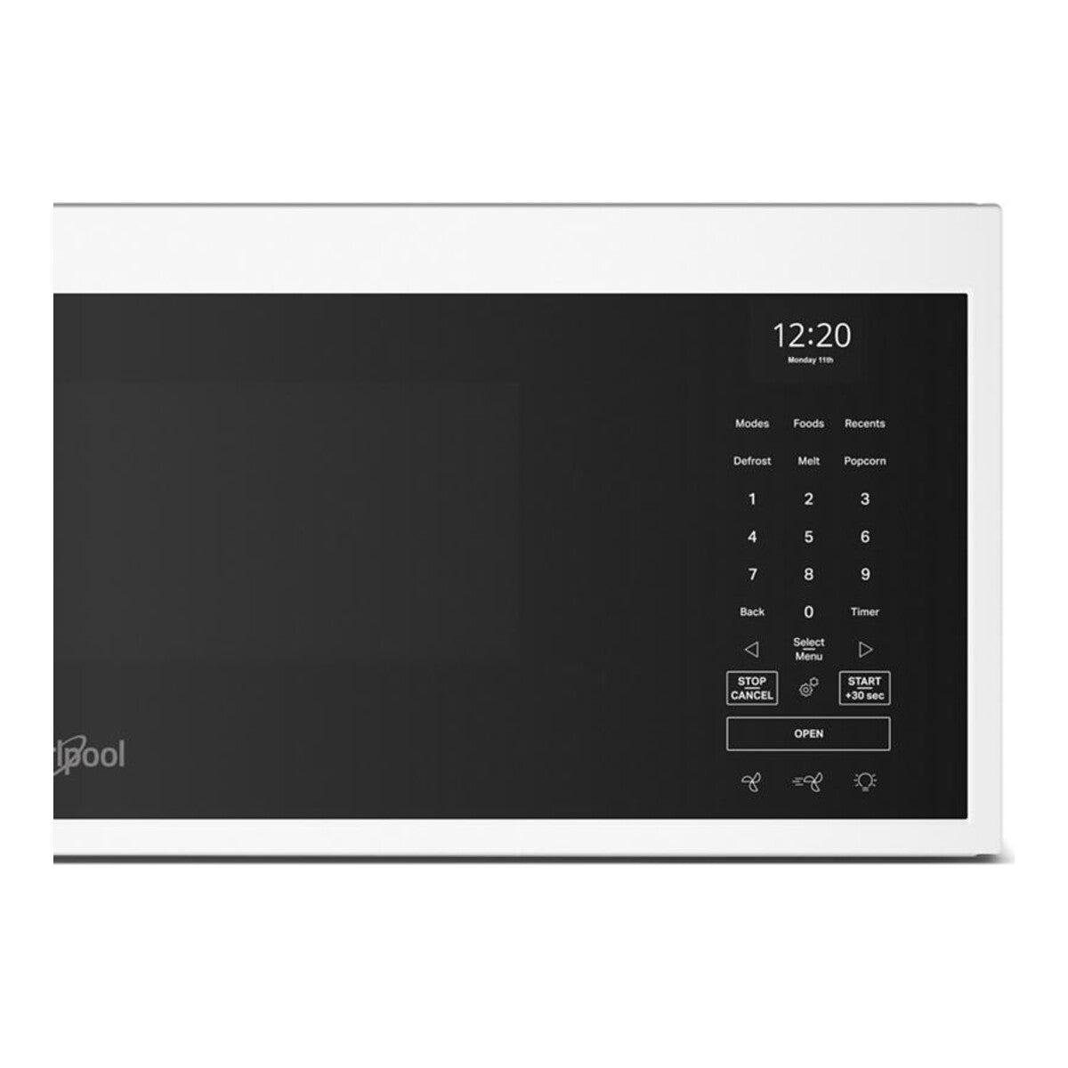 1.1 cu. ft. Smart Low Profile Microwave Hood Combination with 450 CRM 4-Speed Venting