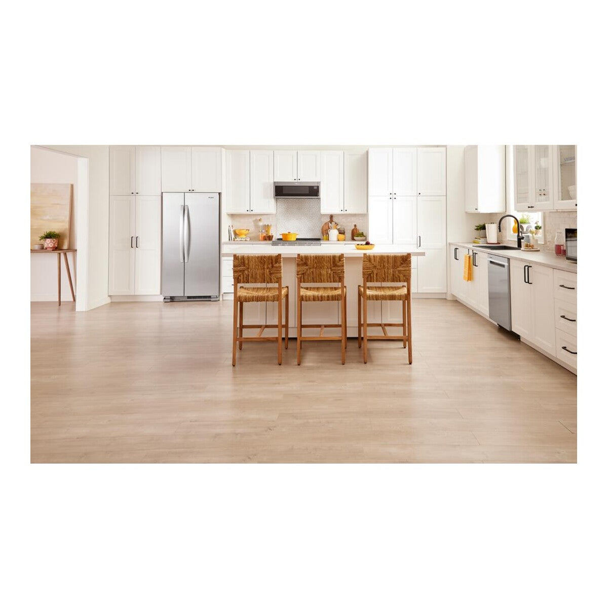 33-inch Wide Side-by-Side Refrigerator - 22 cu. ft.
