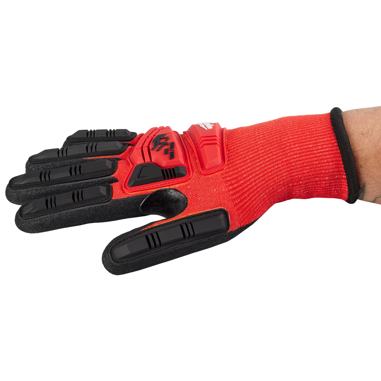 Milwaukee Impact Cut Level 3 Nitrile Dipped  Glove - L