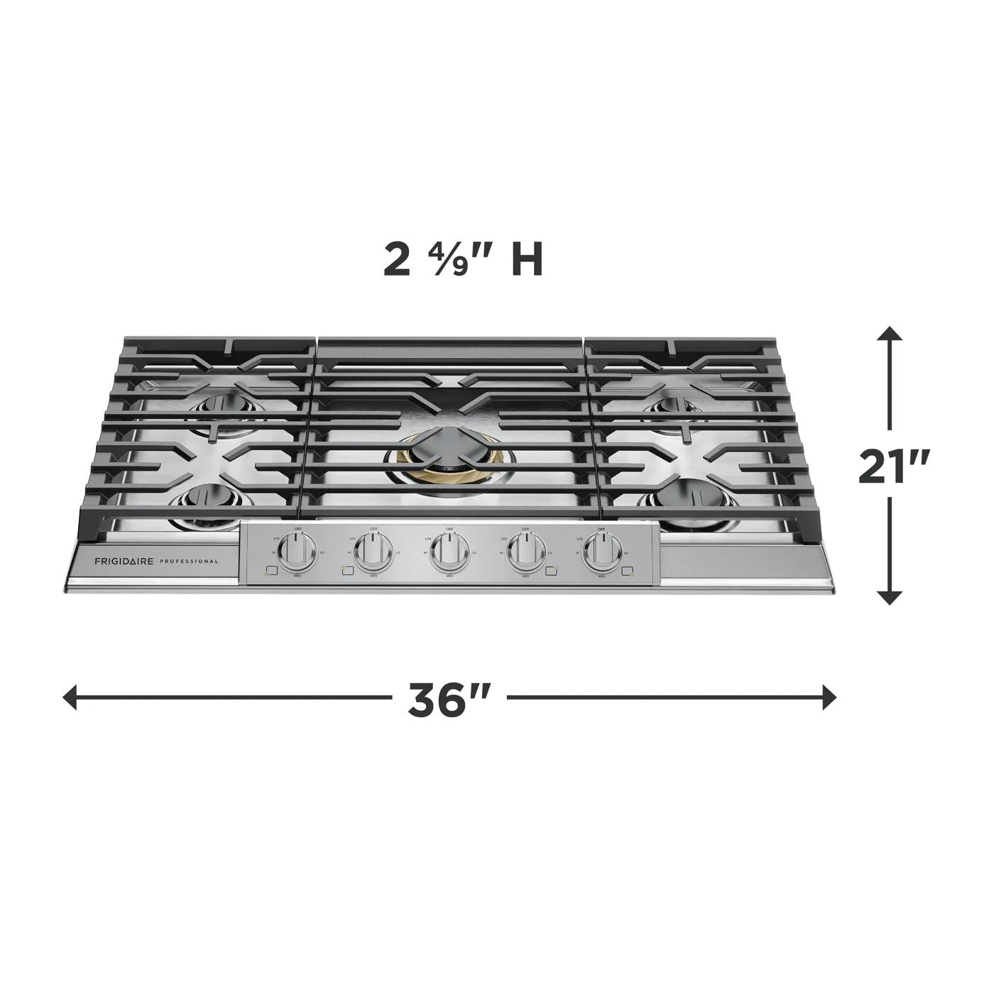 36" Gas Cooktop with PowerPlus