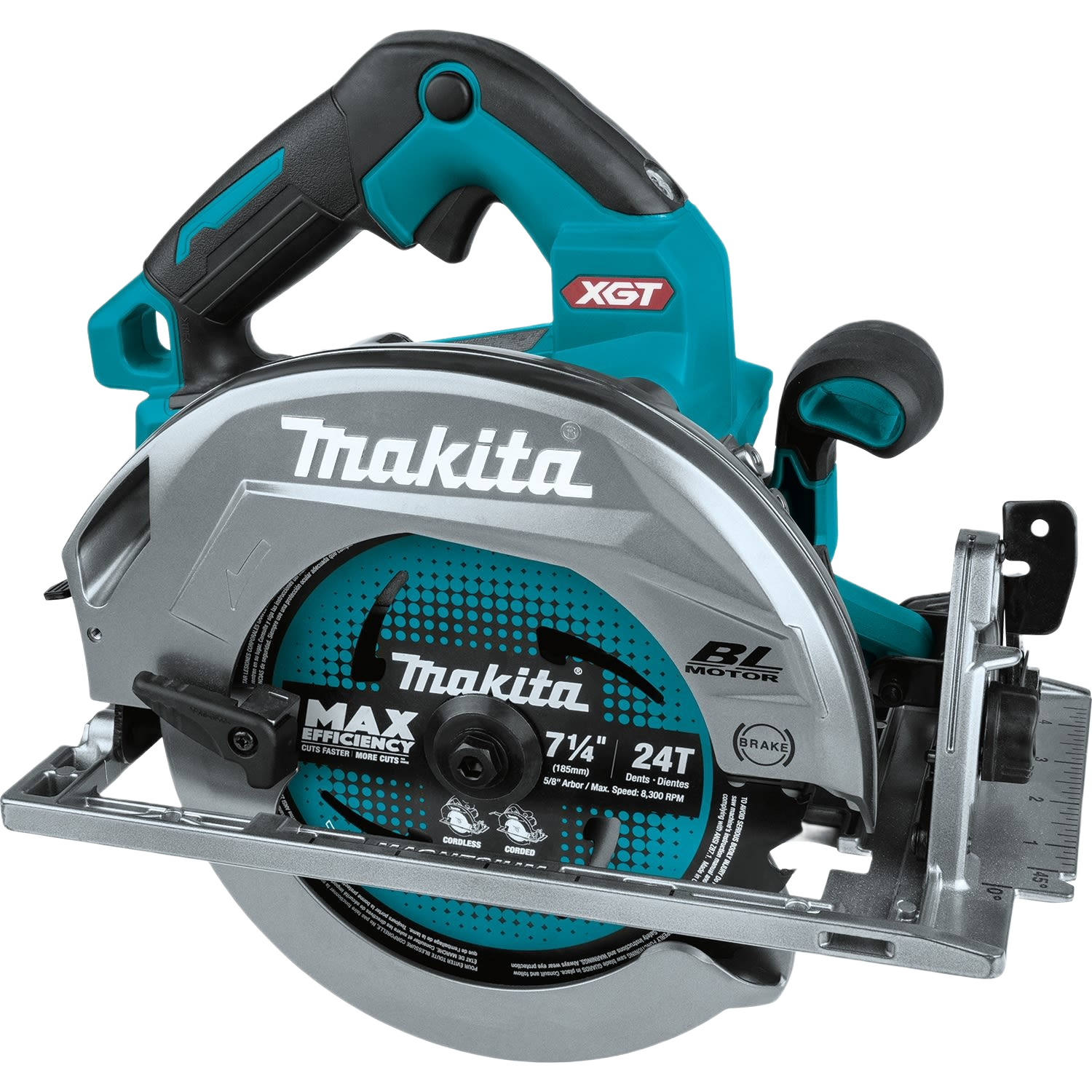 Makita 40V Max XGT 7-1/4" Brushless Cordless Circular Saw Kit, 4.0 Ah