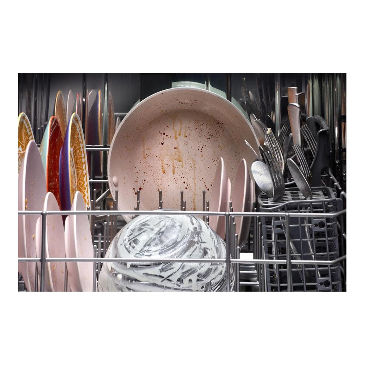 24” Stainless Steel Dishwasher with AI Intelligent Wash - 47 dBA