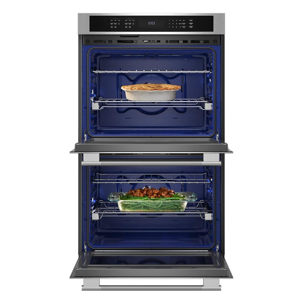 30-inch Electric Double Wall Oven with No Preheat Air Fry Mode - PrintShield™ Finish