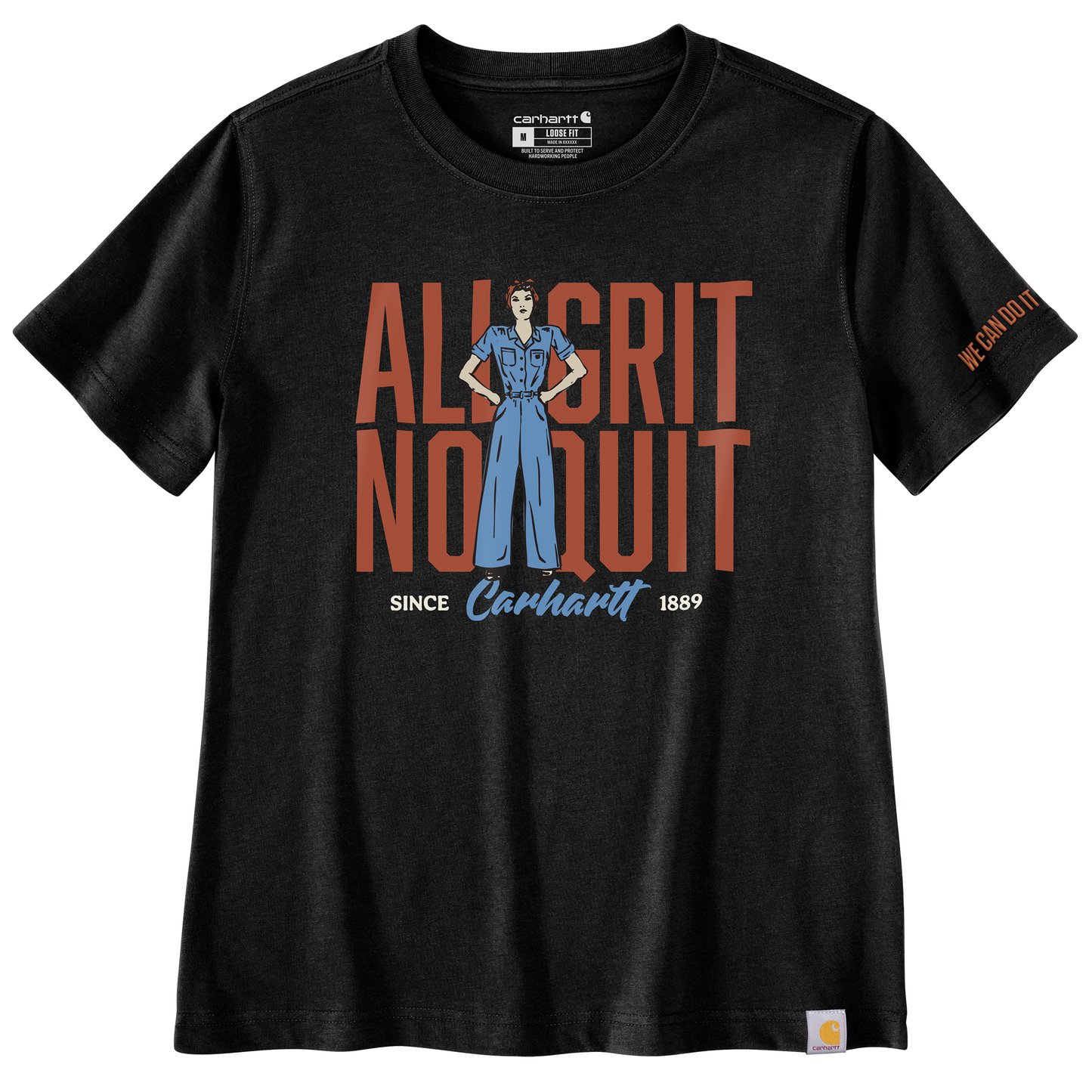 Carhartt Women's Irvine Relaxed All Grit No Quit T-Shirt
