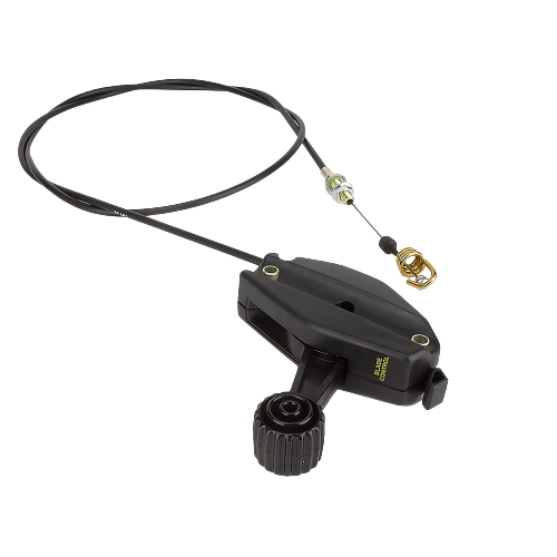 Blade control cable with black housing and adjustment knob for automotive and mechanic tool applications