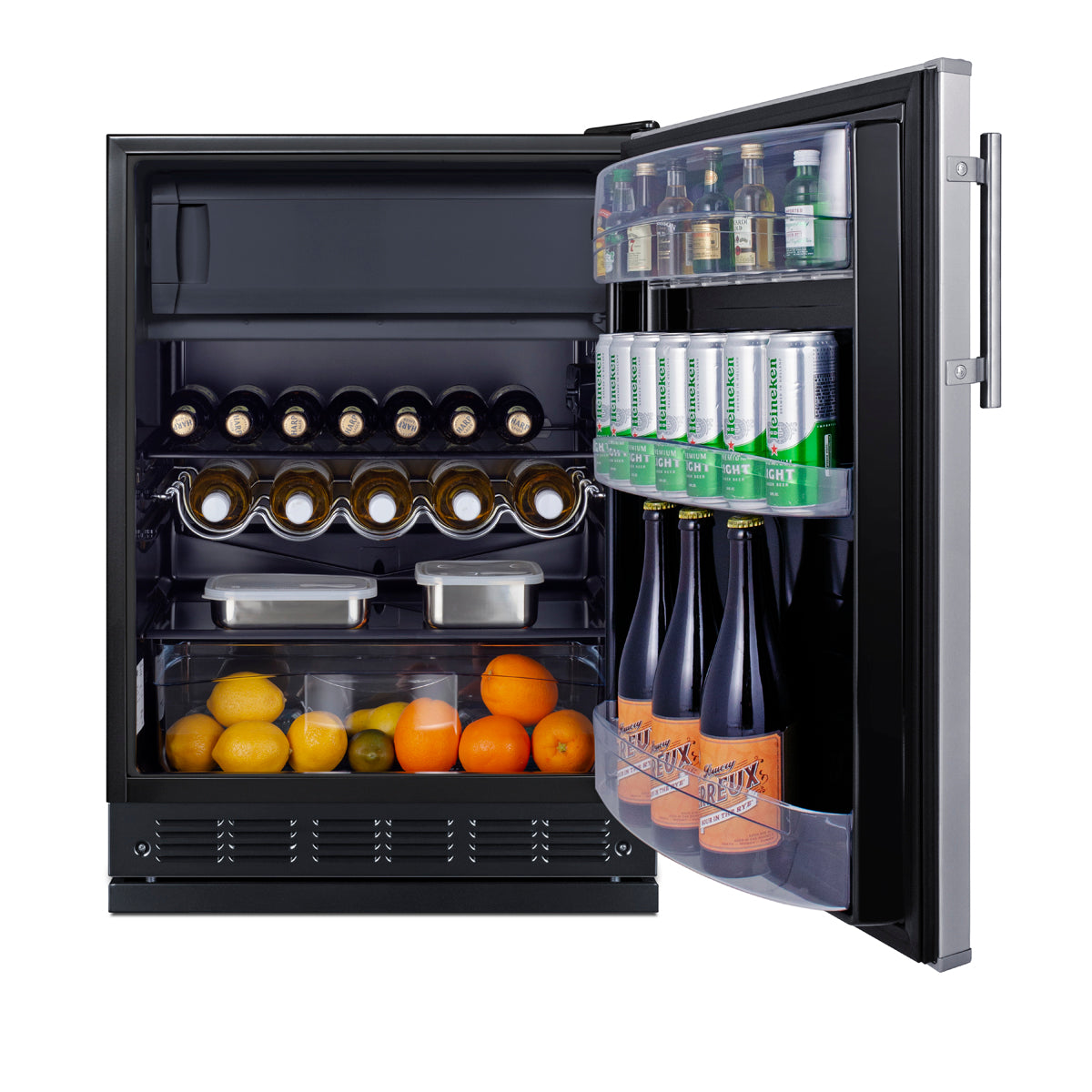 24" Wide Refrigerator-Freezer