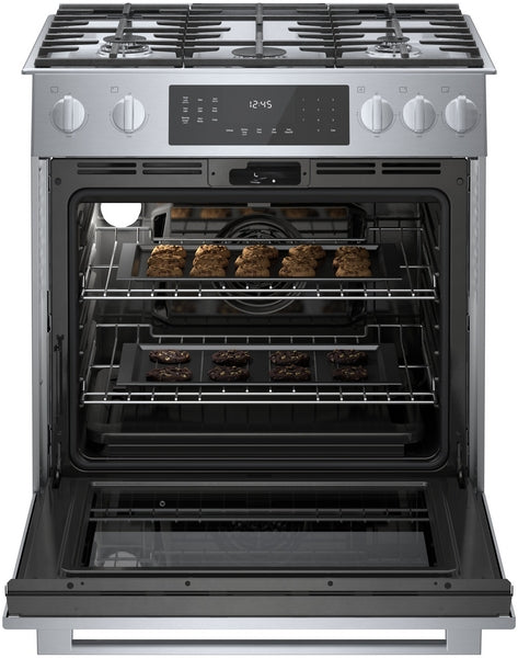 Benchmark™, Gas Slide-in Range, 30'', Stainless Steel