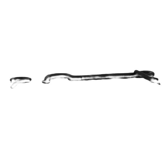 Matte black hook and eye cabinet latch crafted from hand-forged iron for durable home improvement hardware under $50