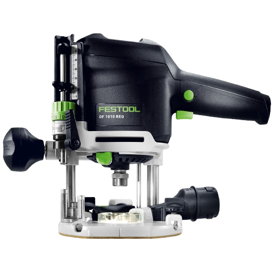 Compact Festool router with ergonomic handle and adjustable depth for precise home improvement and woodworking tasks