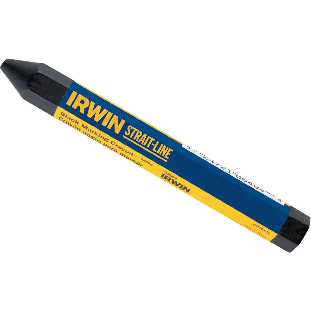 Black marking lumber crayon with durable waterproof formula for woodworking, hand tools, and measuring supplies under $50