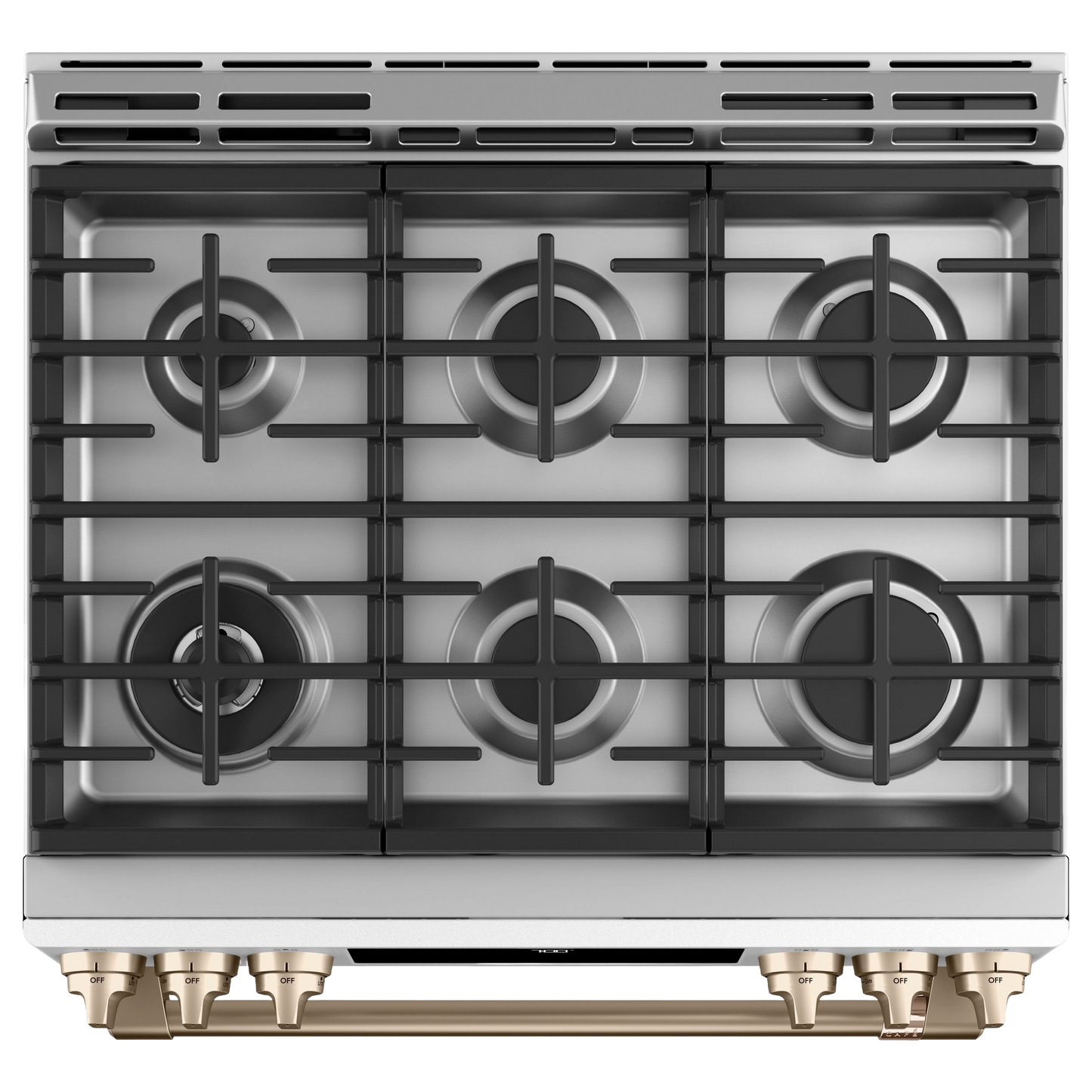 CAFÉ™ 30" Smart Slide-In, Front-Control, Gas Range with Convection Oven