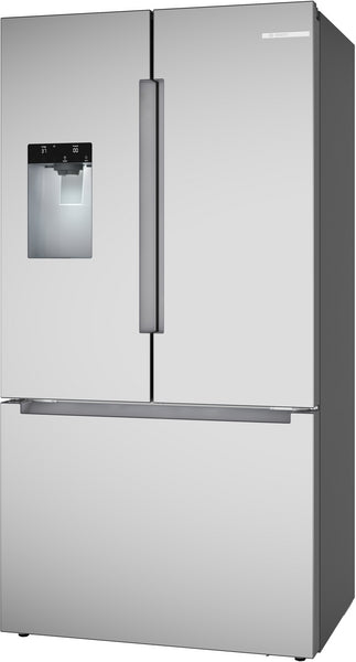 100 Series, French Door Bottom Mount Refrigerator, 36'', Stainless steel (with anti-fingerprint), Total No Frost