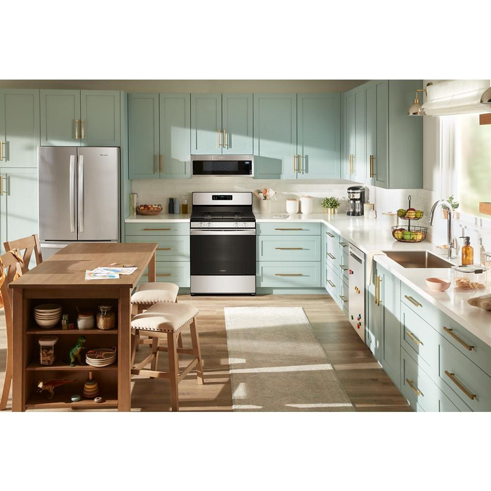 30-inch Gas Range with Crispy Mode and Dishwasher Safe Grates