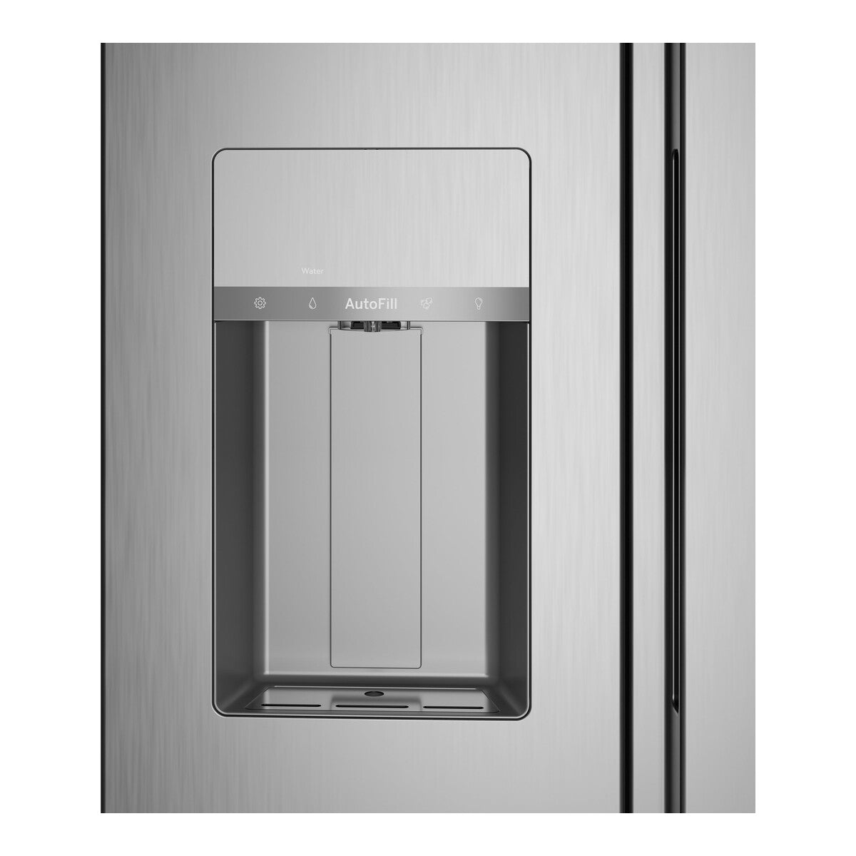 GE Profile™ ENERGY STAR® 27.8 Cu. Ft. Side-By-Side Refrigerator with Hands-Free AutoFill and CustomSize™ Ice