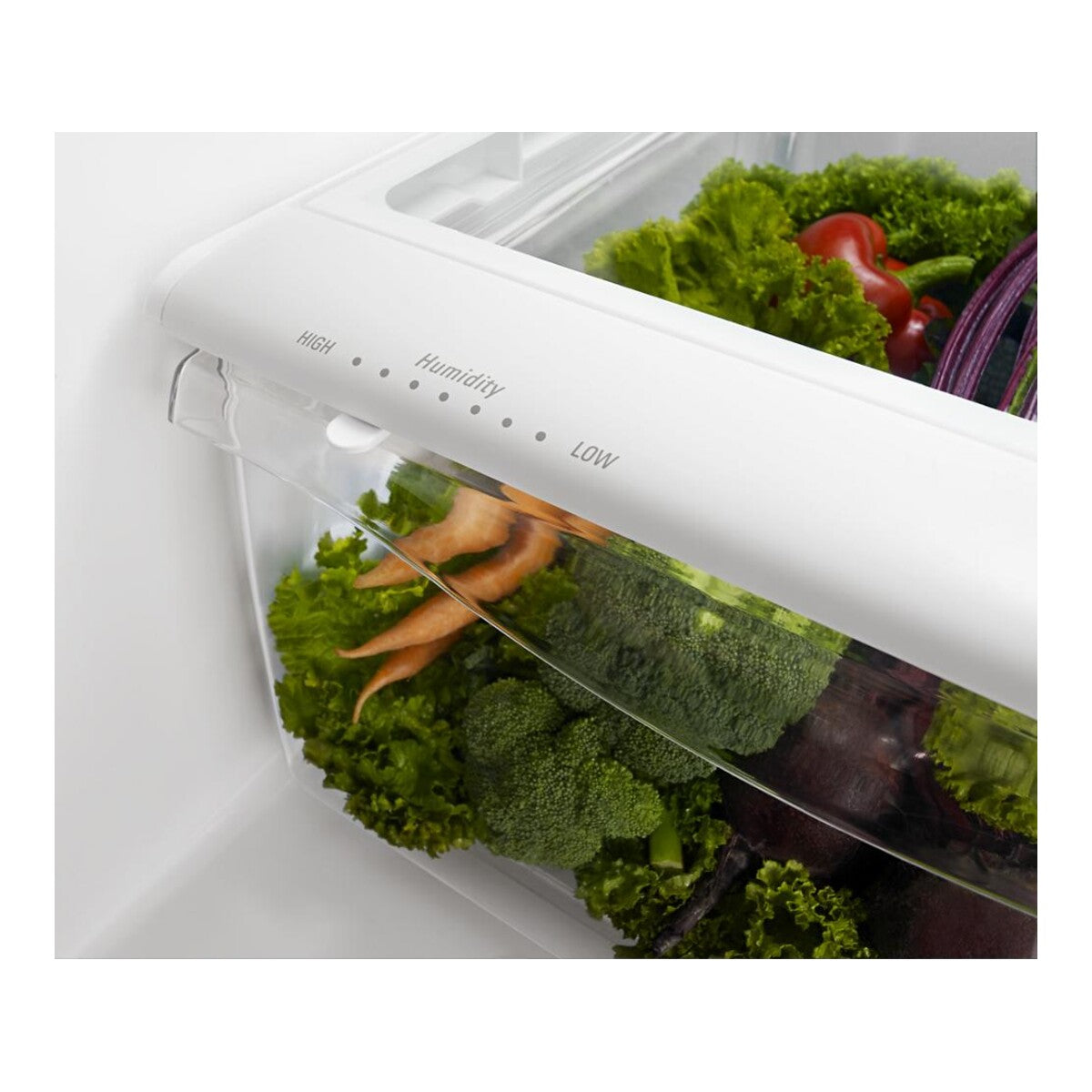 Amana® by Whirlpool Corp. 33-Inch Bottom-Freezer Refrigerator with EasyFreezer™ Pull-Out Drawer — 22 Cu. Ft.
