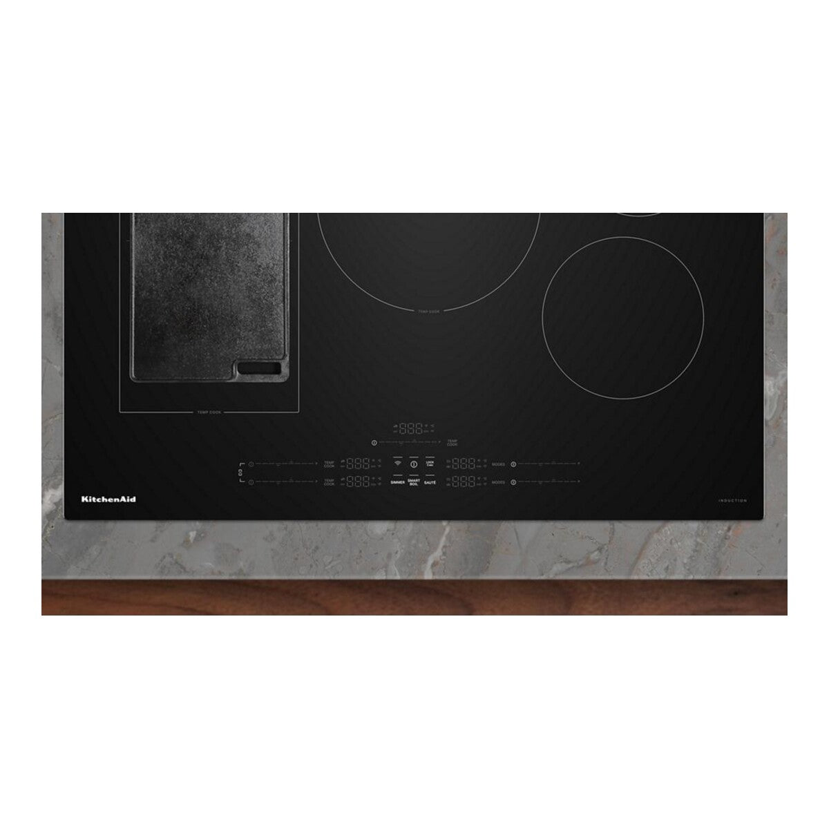 30" Temp Cook™ Induction Cooktop with 5 Cooking Zones