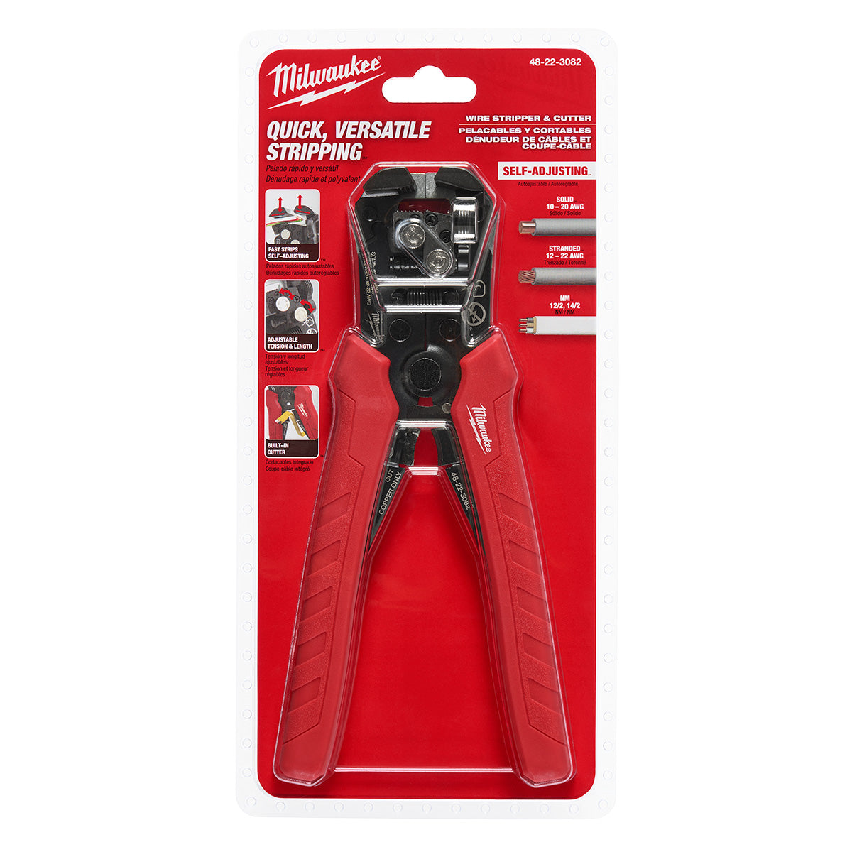 Milwaukee Self-Adjusting Wire Stripper & Cutter