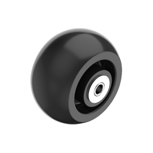 High capacity mower gauge wheel designed for durability in tools and home improvement applications