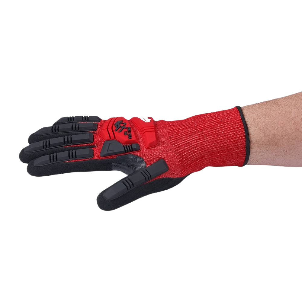 Milwaukee Impact Cut Level 3 Nitrile Dipped  Glove - L