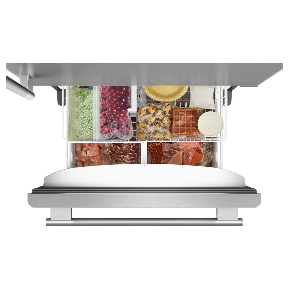 22 Cu. Ft. 33-Inch Standard-Depth Bottom Mount Refrigerator with Right Door Swing
