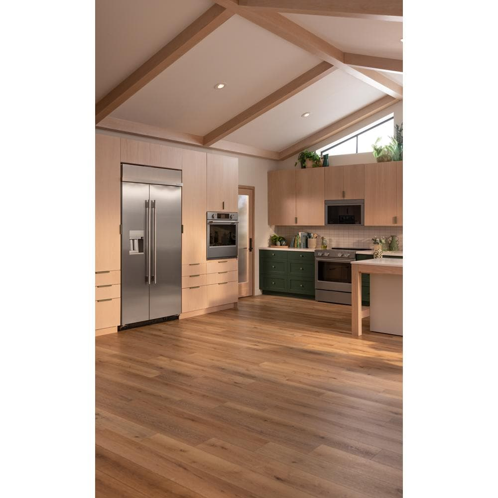 25.1 Cu. Ft. 42-Inch Built-In Side-by-Side Refrigerator with Exterior Water and Ice Dispenser with Measured Fill in PrintShield® Finish