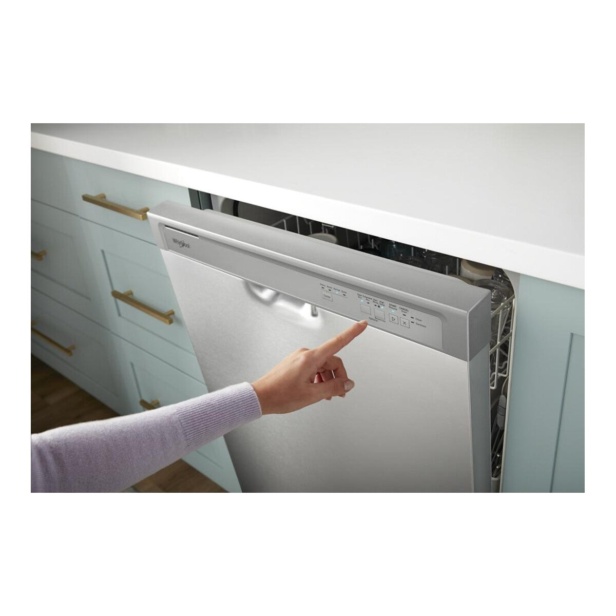 Whirlpool® 24-Inch Front Control Dishwasher with 57 dBa