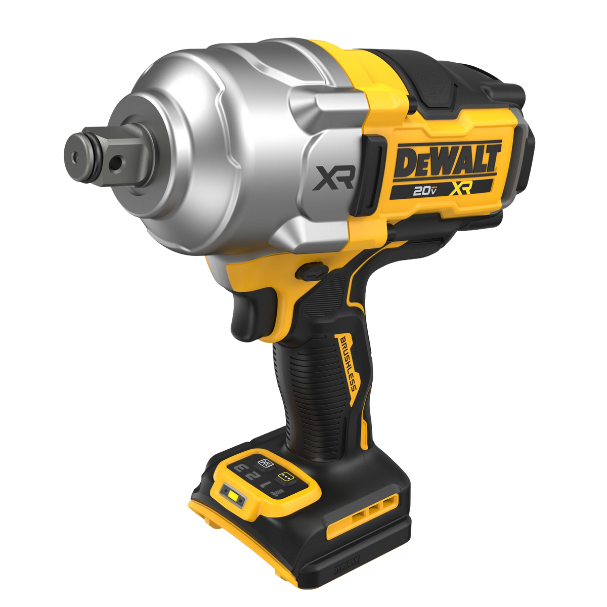 DEWALT 20V MAX* XR® Brushless Cordless 3/4" High Torque Impact Wrench w/Hog Ring Anvil (Tool Only)