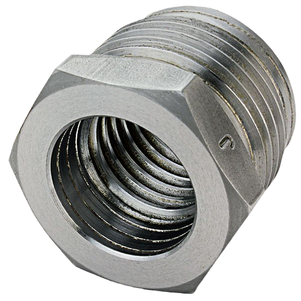 Steel threaded adapter insert for Patriot Chuck, compatible with 1-inch x 8 TPI lathes in woodworking tool accessories collections