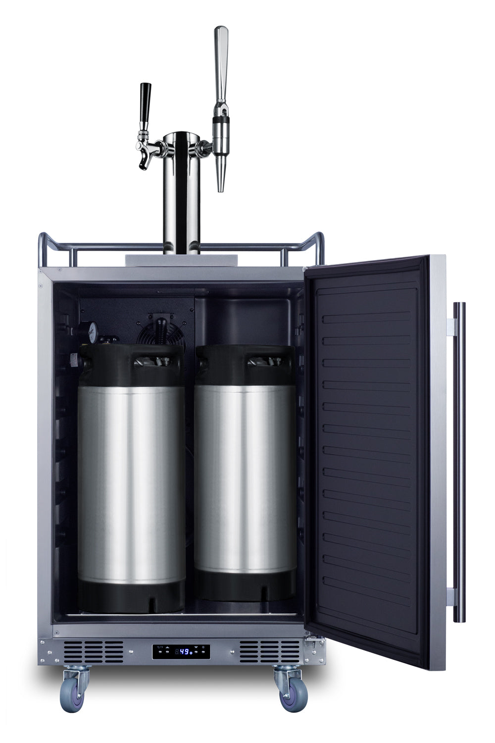 24" Wide Built-In Cold Brew/Nitro Coffee Kegerator