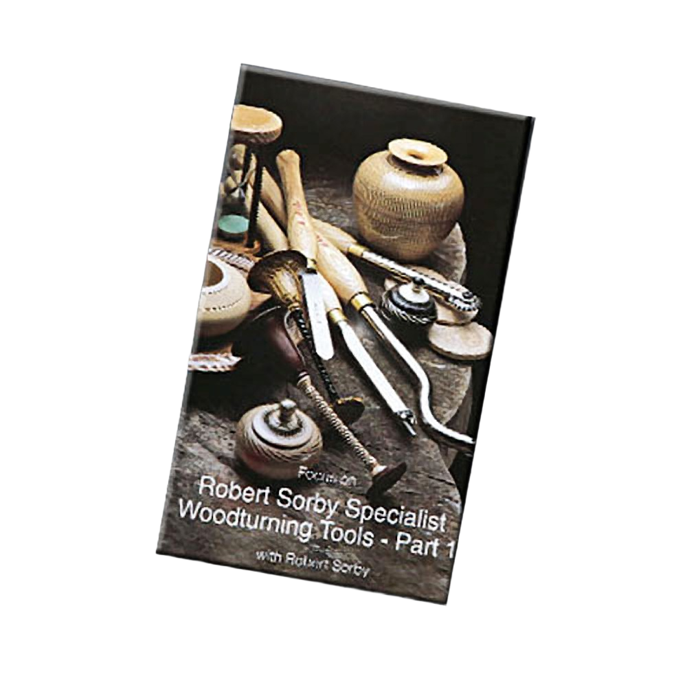 Educational DVD cover showing specialized woodturning tools and wooden vessels in woodworking tools collections under $50