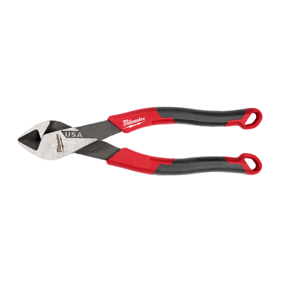 7-inch diagonal cutting pliers with red and black comfort grip handles for tools and home improvement projects
