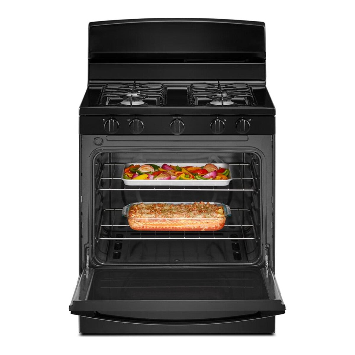 Amana® 30-inch Gas Range with Easy-Clean Glass Door