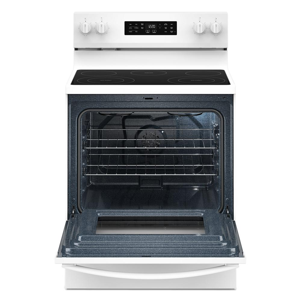 30-inch Electric Range with Air Cooking Technology and Steam Clean