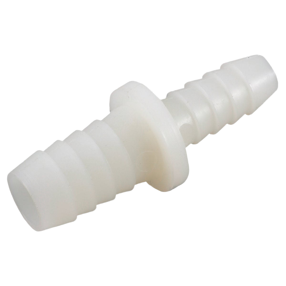 White nylon barb insert coupling for plumbing in Pipes & Fittings and Under $25 Home Improvement collections