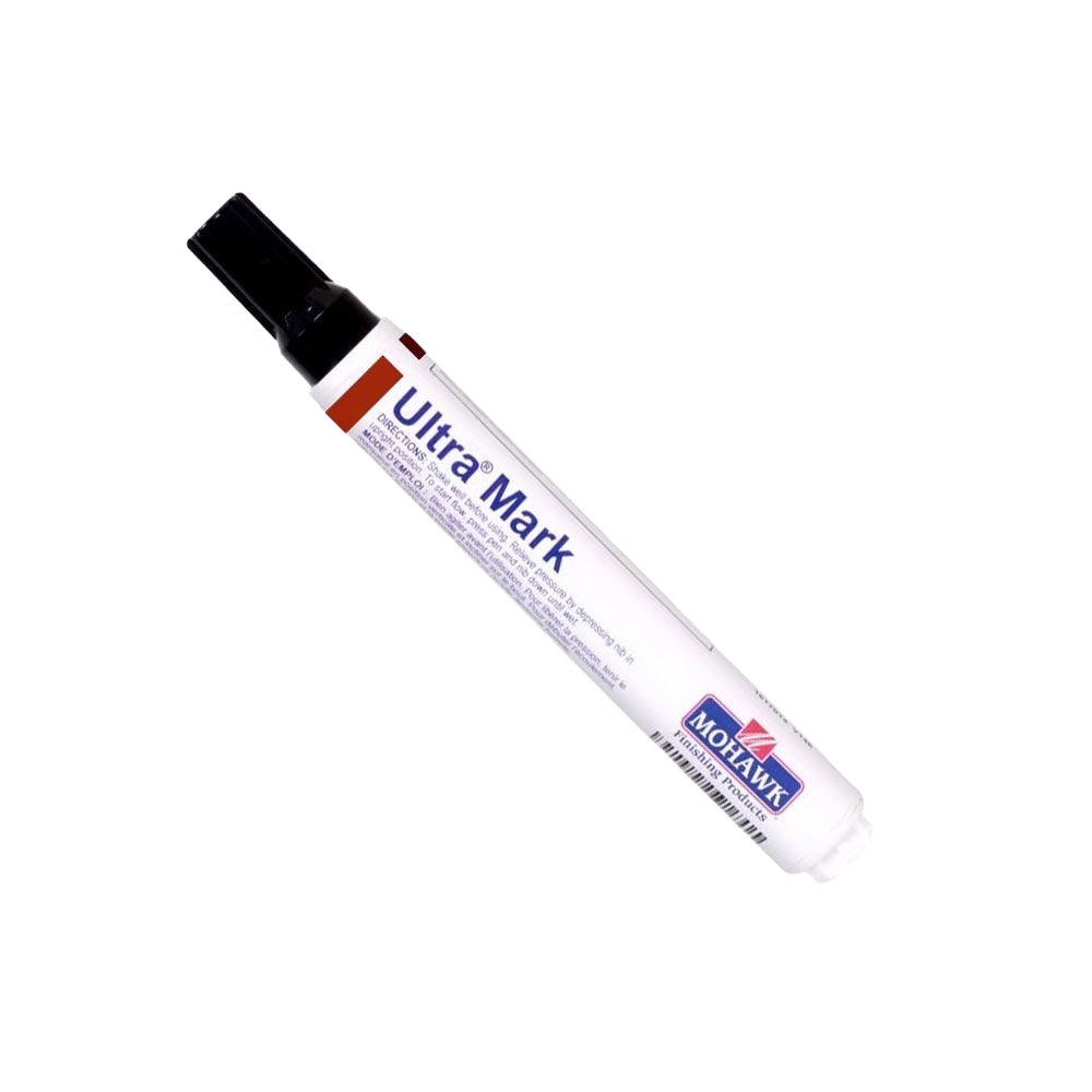Mohawk Ultra Mark touch-up marker in Van Dyke Brown and Cappuccino for stains and finishes in Paint & Supplies.