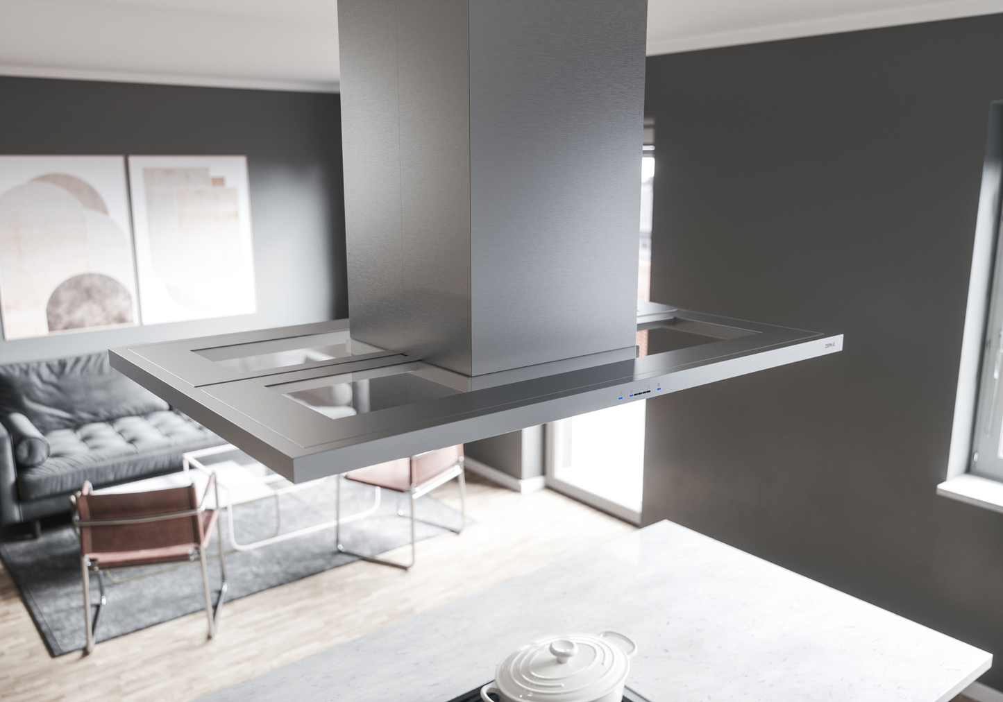 Modena Island Hood 36" LED ACT