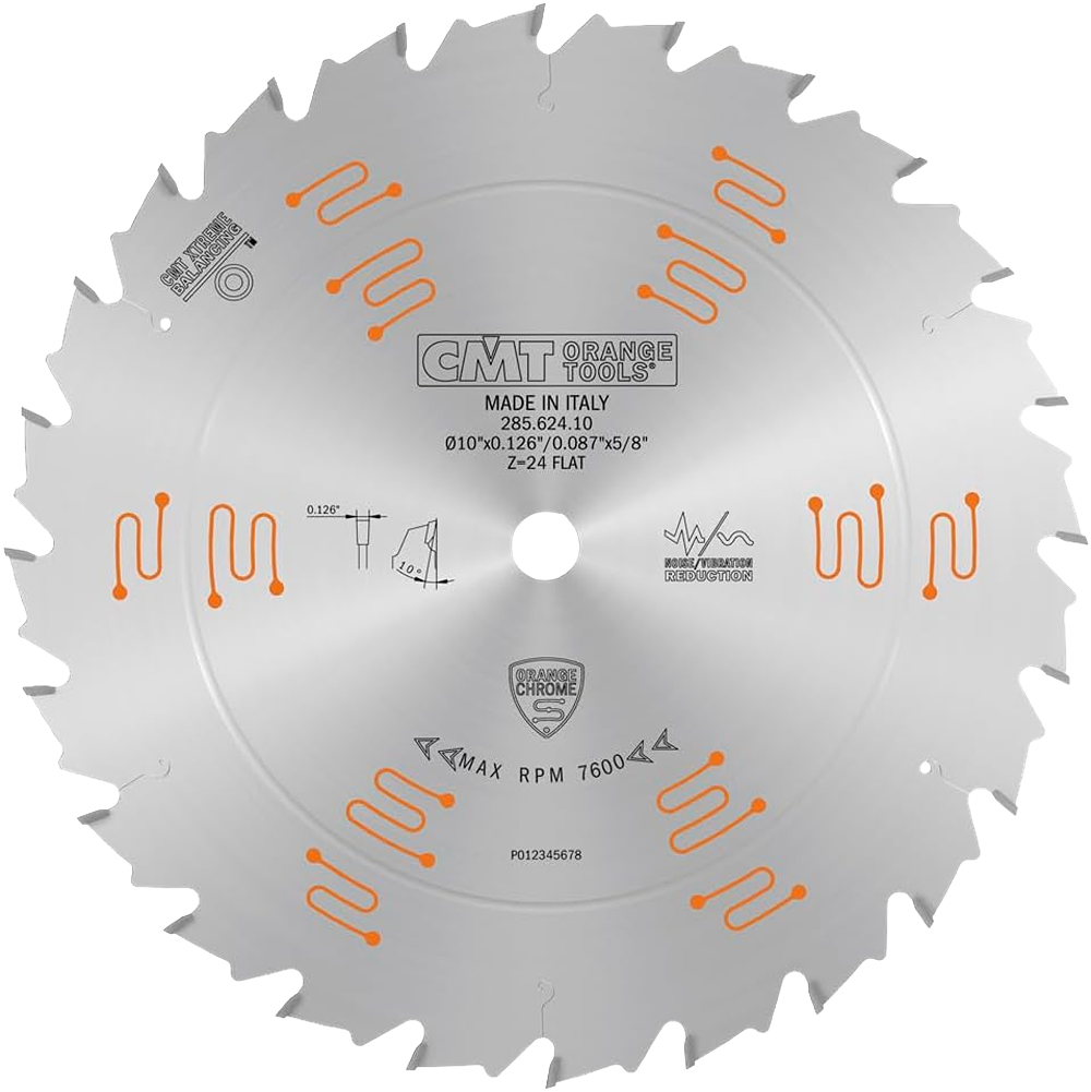 CMT Orange Tools 10" 24T Ripping Saw Blade